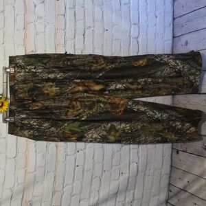 Mossy Oak Breakup Camouflage Fully Lined Rain Pants Sz XL